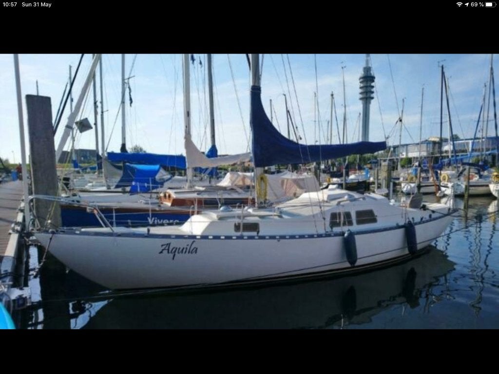 S-cruiser 26, Ophalen, 8 pk, Gebruikt, Binnenboordmotor