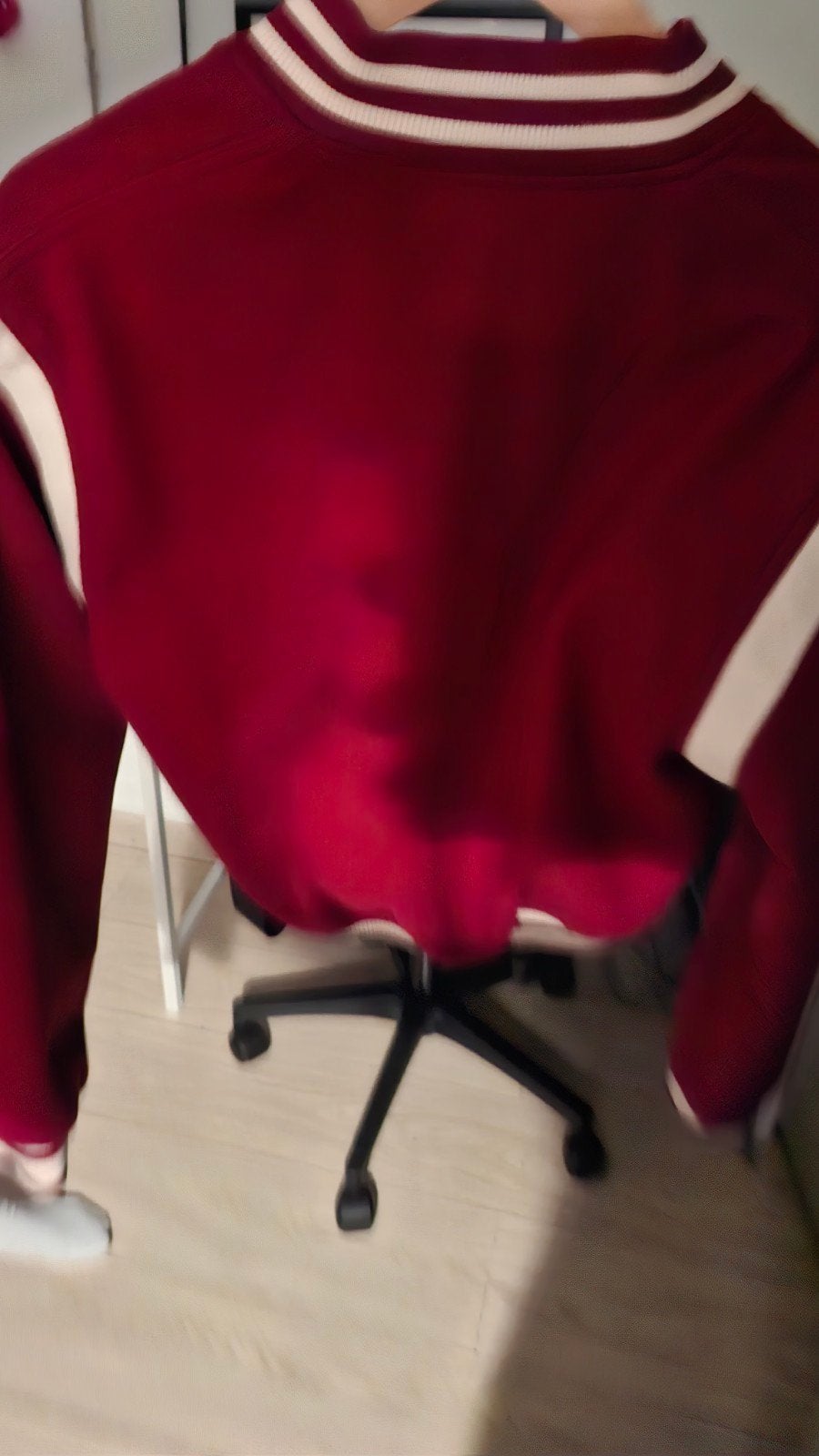 H&M Rode Baseball Jack voor Meisjes - Maat 164, Ophalen, Meisje, H&M, Zo goed als nieuw