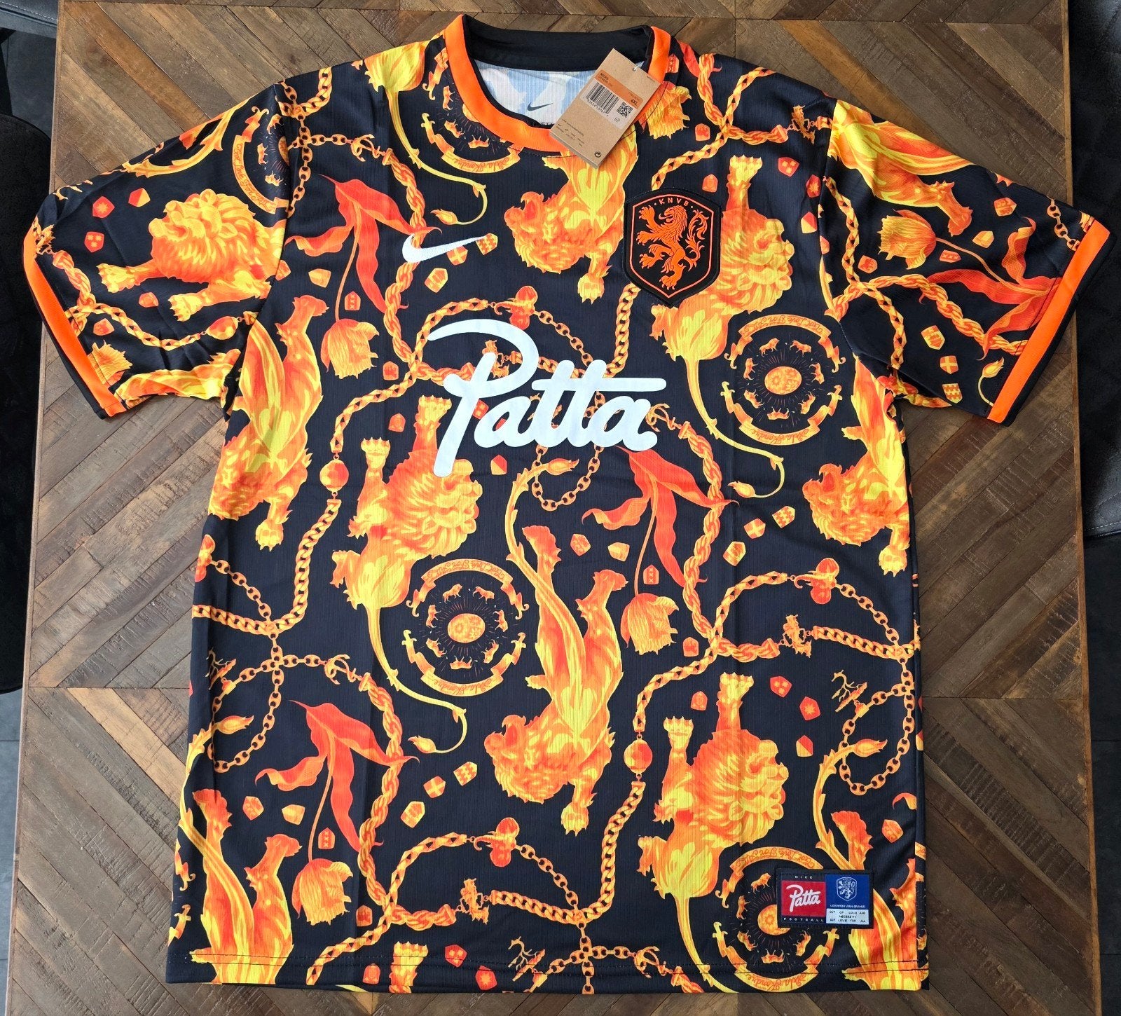 Nederlands Elftal Inloop Shirt Patta x Nike, Meerkleurig, Nike, Nieuw, Overige maten