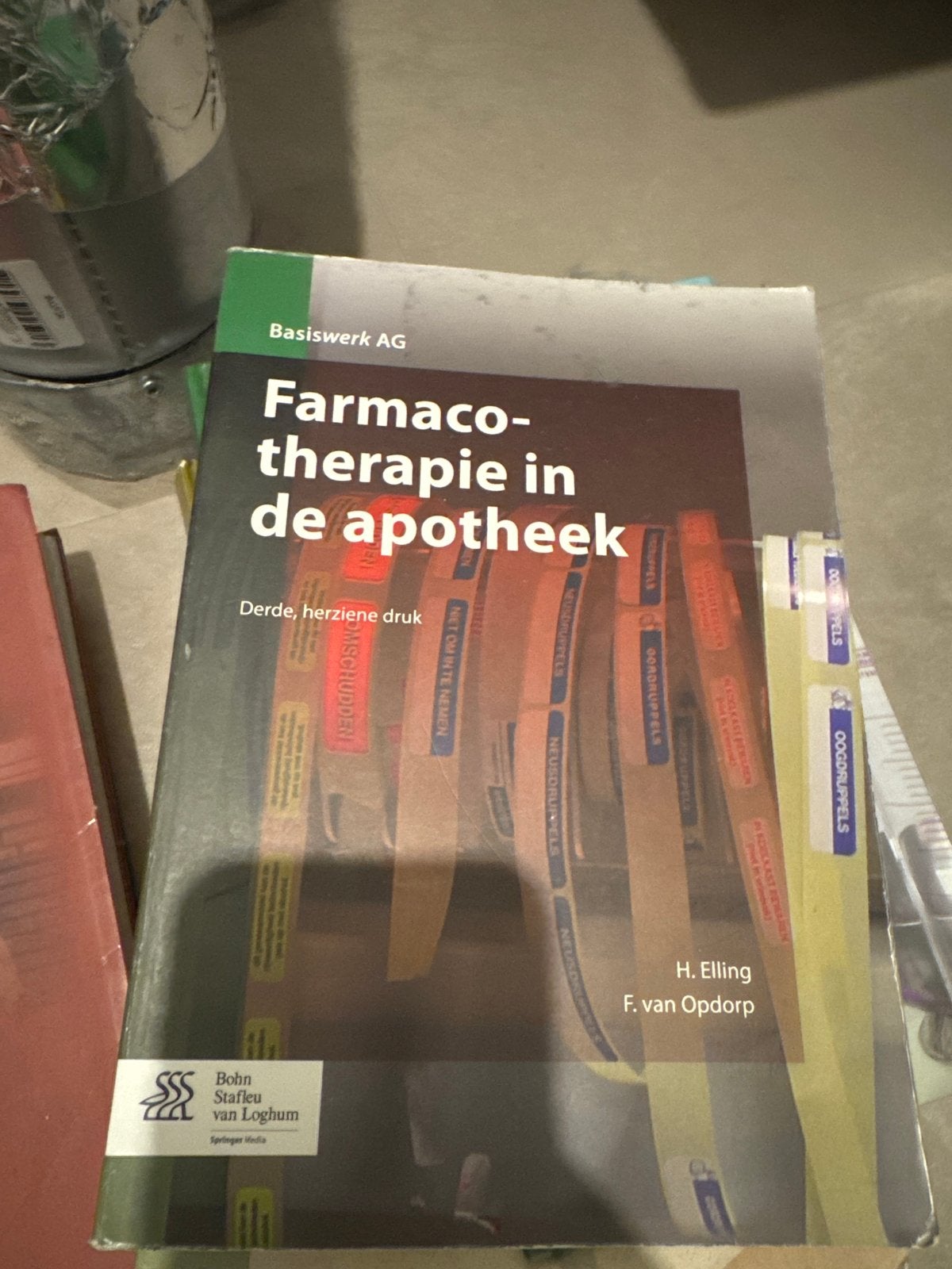 Farmacotherapie in de apotheek - H. Elling, F. van Opdorp, Ophalen of Verzenden, Beta, Gelezen, HBO