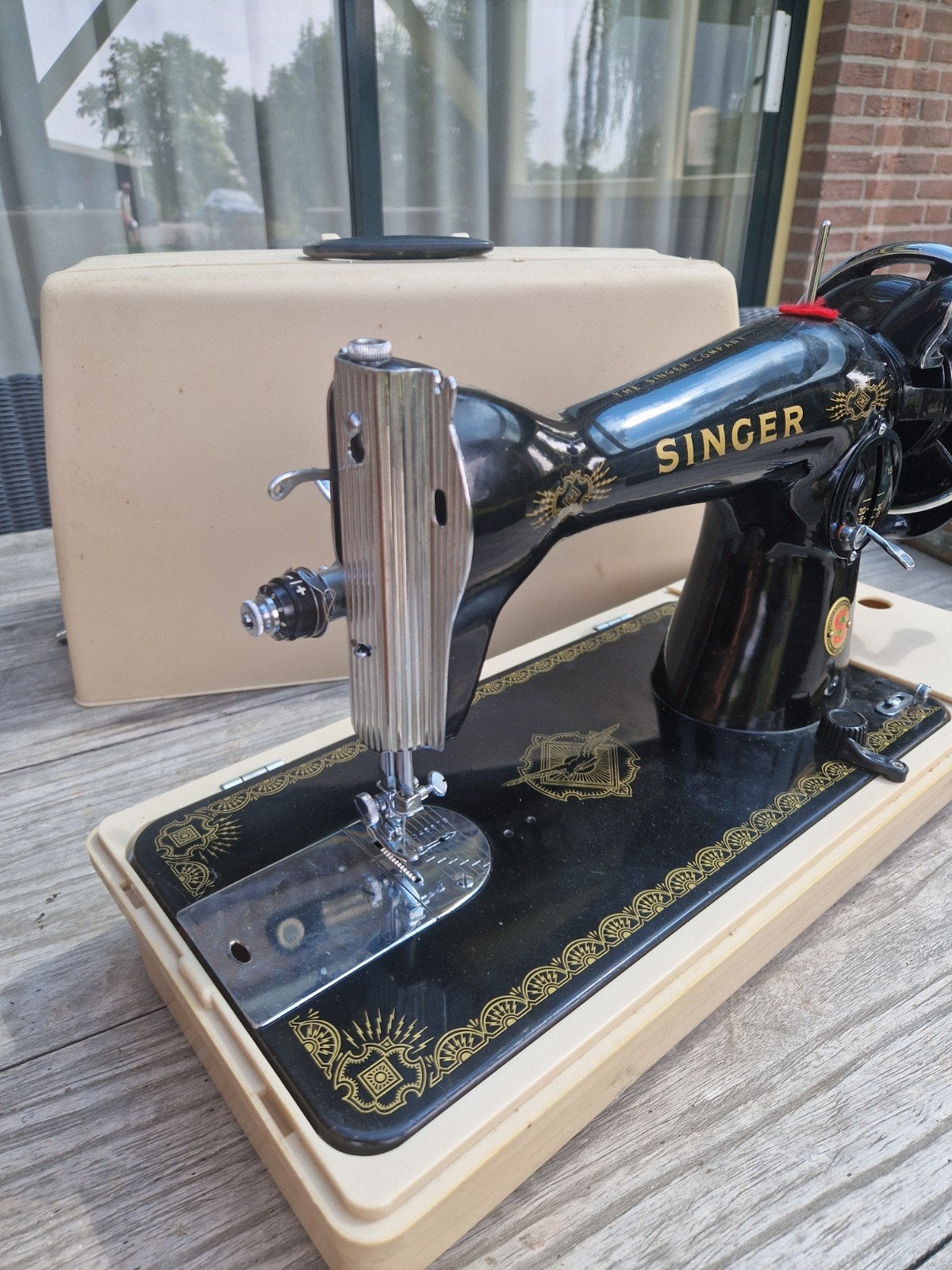 naaimachine, Ophalen