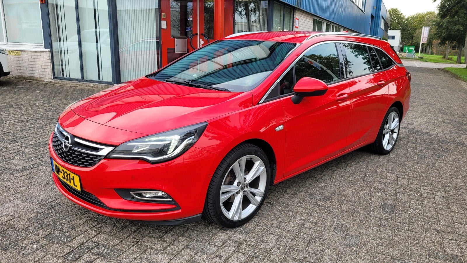 Opel Astra 1.4 Turbo 150pk Sports Tourer+ 2017 veel opties!, Voorwielaandrijving, Dealer onderhouden, 4 cilinders, 150 pk
