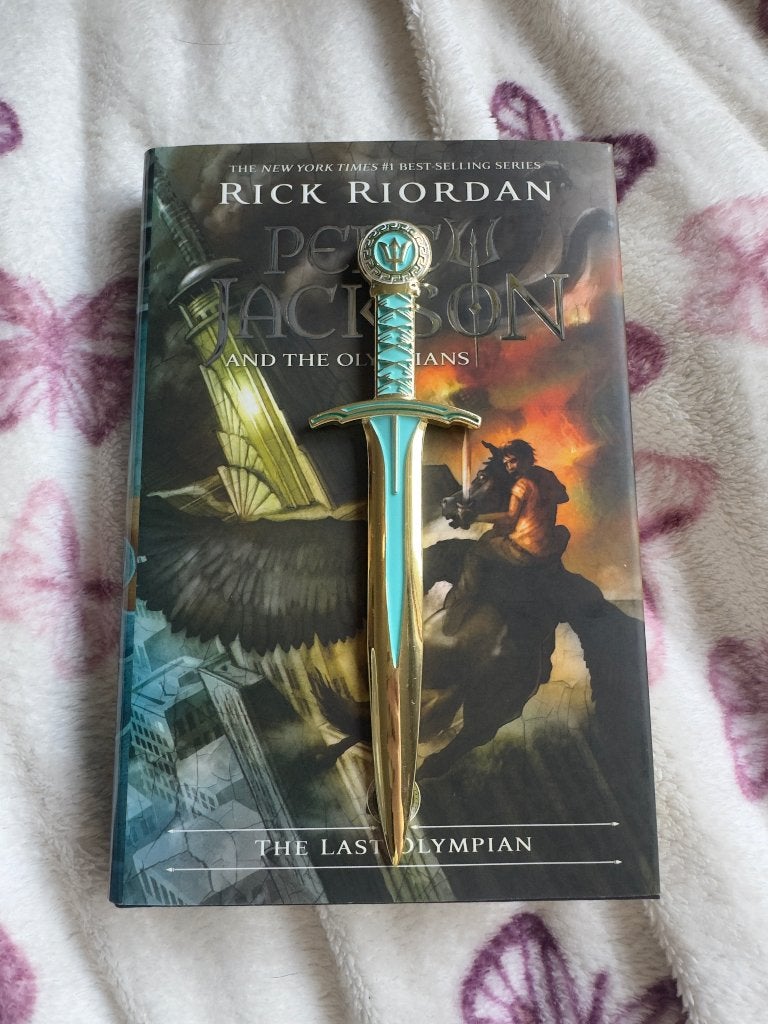 Percy Jackson Riptide sword letter opener Illumicrate, Verzamelen, Verzenden, Zo goed als nieuw