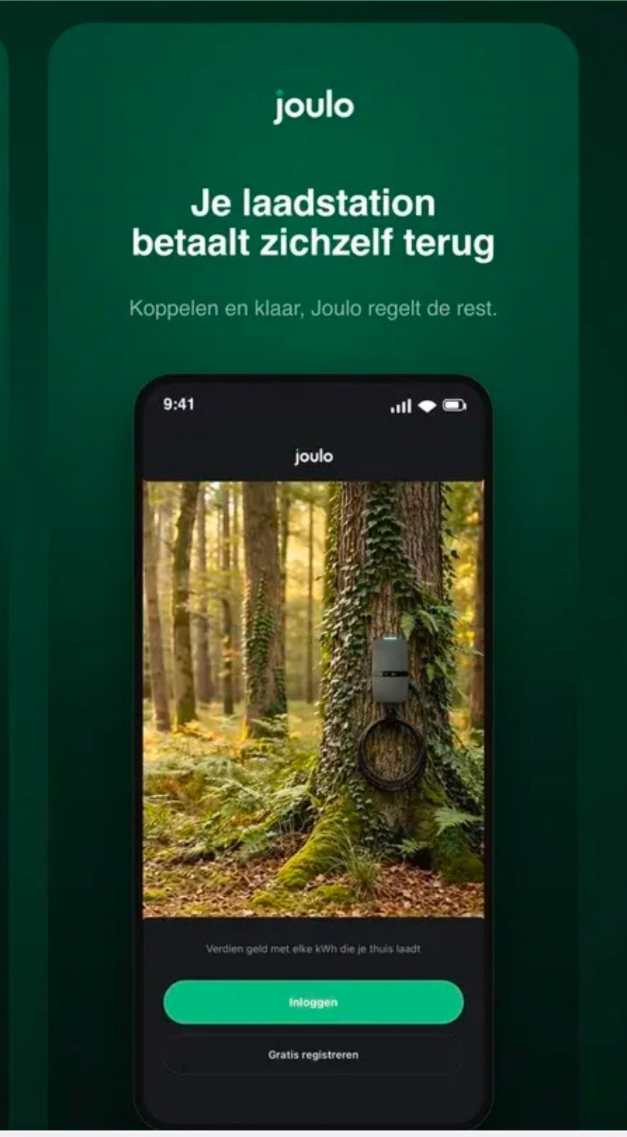5% korting op de joulo inboeker laadpaal stroom, Eén persoon