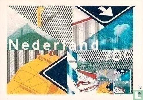 Maximumkaart R52 100 jaar ANWB 1983, Postzegels en Munten, Postzegels | Nederland, Ophalen of Verzenden