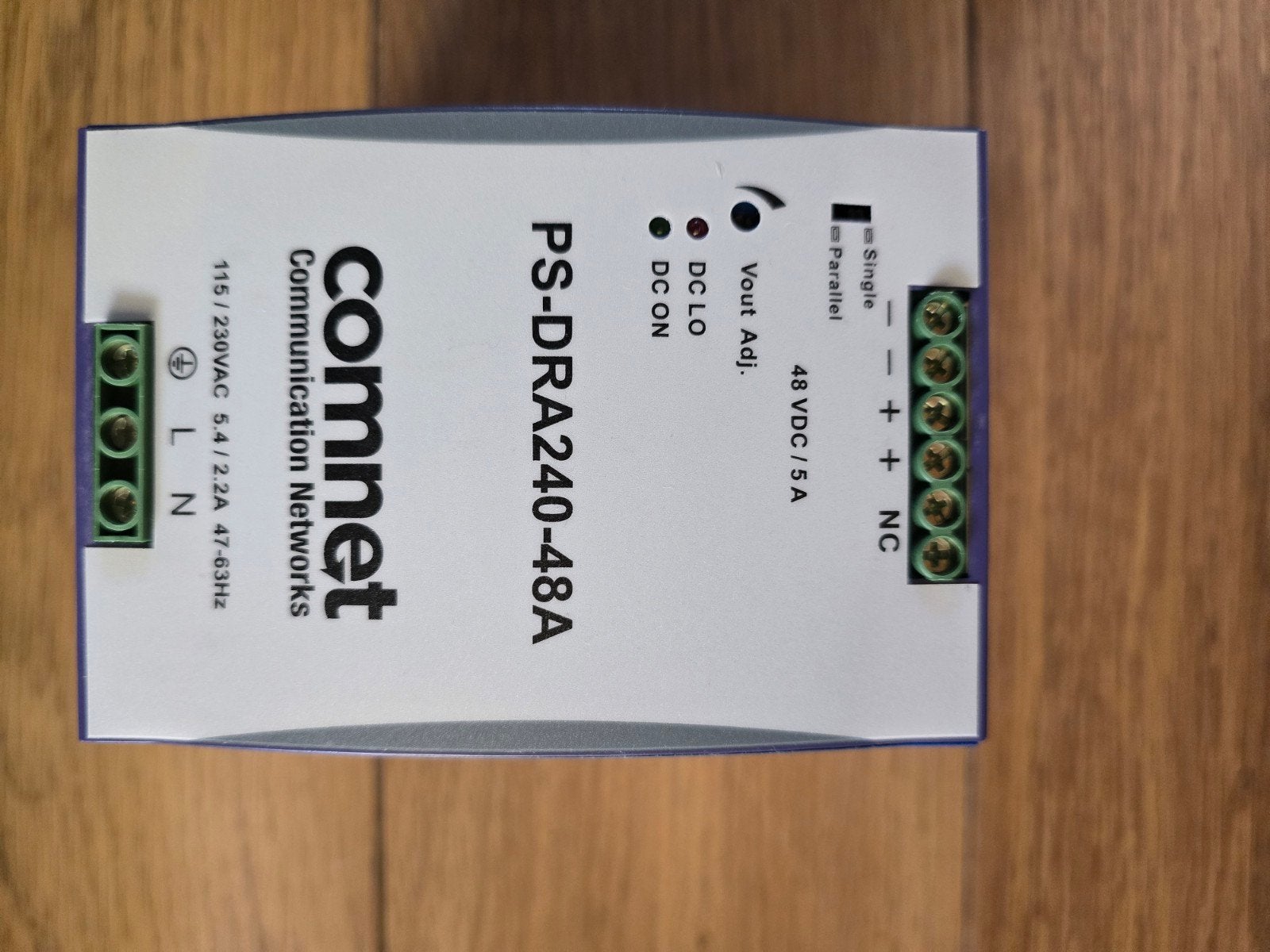 Comnet PS-DRA240-48A 48V Dinrail Voeding, Ophalen of Verzenden, Nieuw