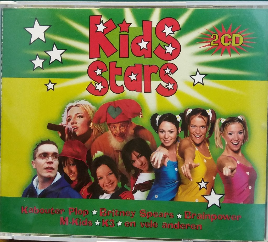 Kids Stars 2 CD's met Plop, K3, Bassie & Adriaan en meer