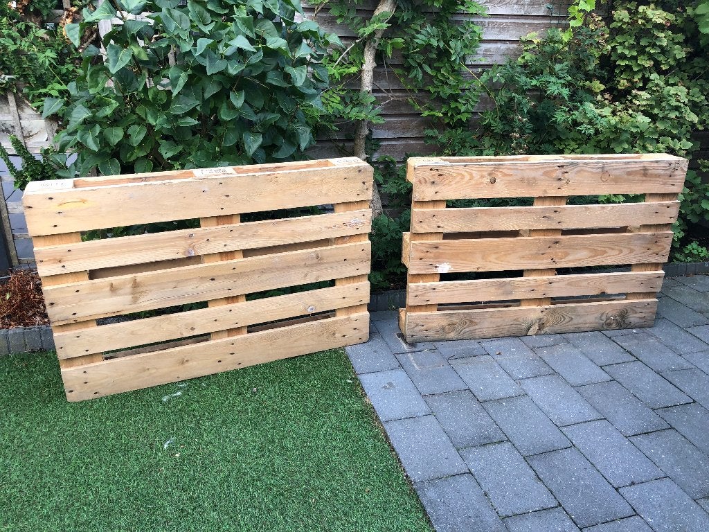 2x EPAL Europallet 120x80 cm – goede staat, Ophalen, Gebruikt, Minder dan 25 mm, Minder dan 200 cm