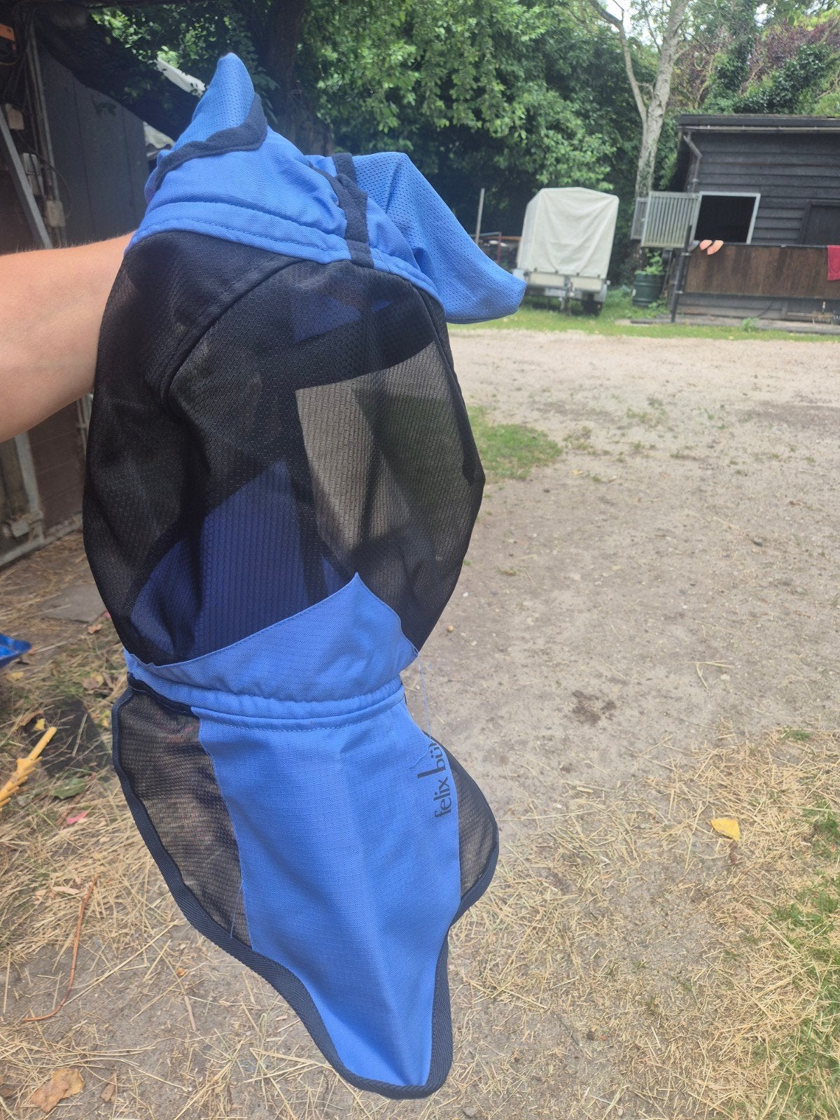 Vliegenmasker met uv bescherming mt xl, Ophalen of Verzenden, Nieuw