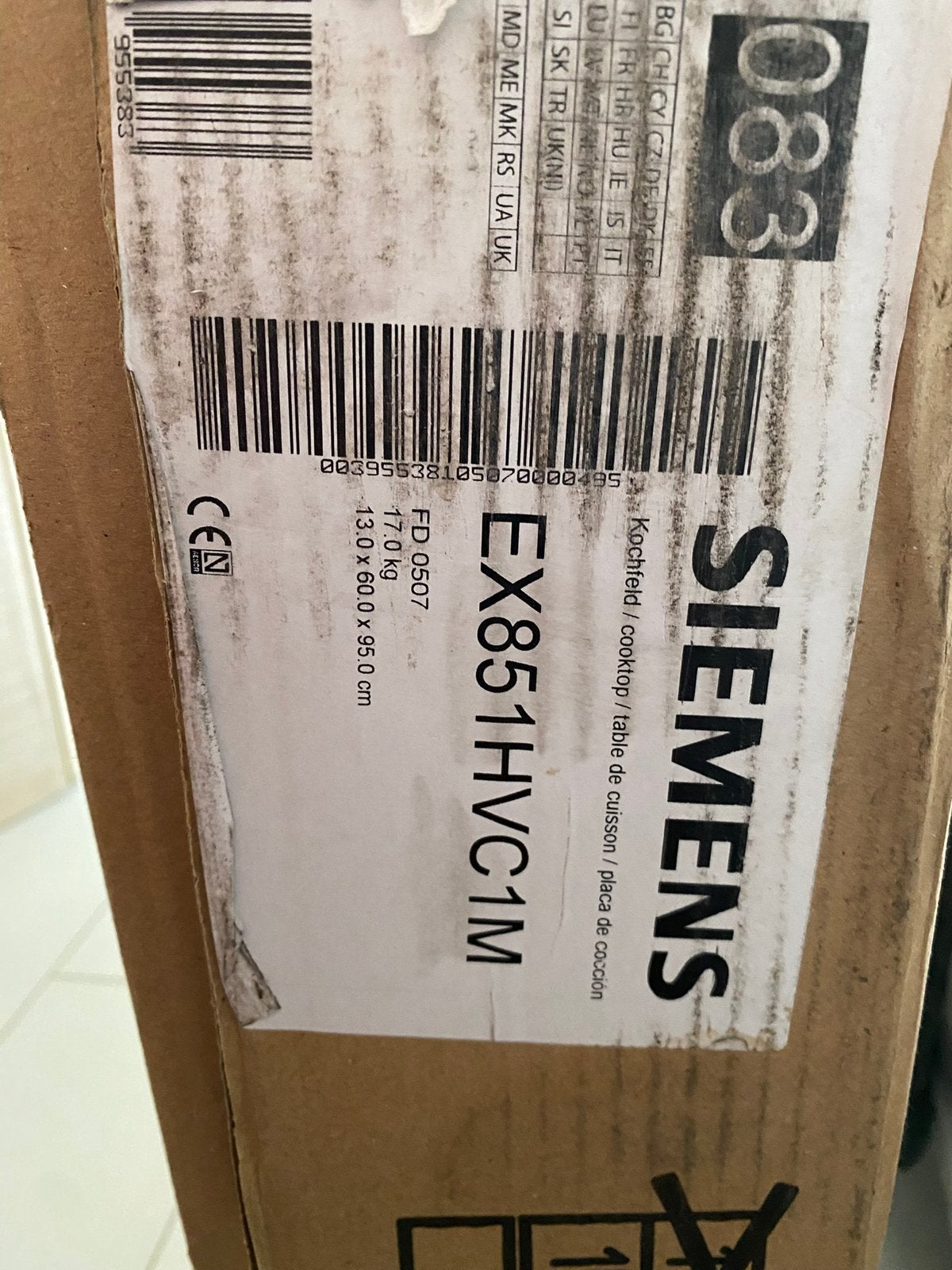 Te koop Siemens iQ700 Inductie kookplaat. Zo goed als nieuw., Witgoed en Apparatuur, Kookplaten, Nieuw, Inbouw, Inductie, 4 kookzones