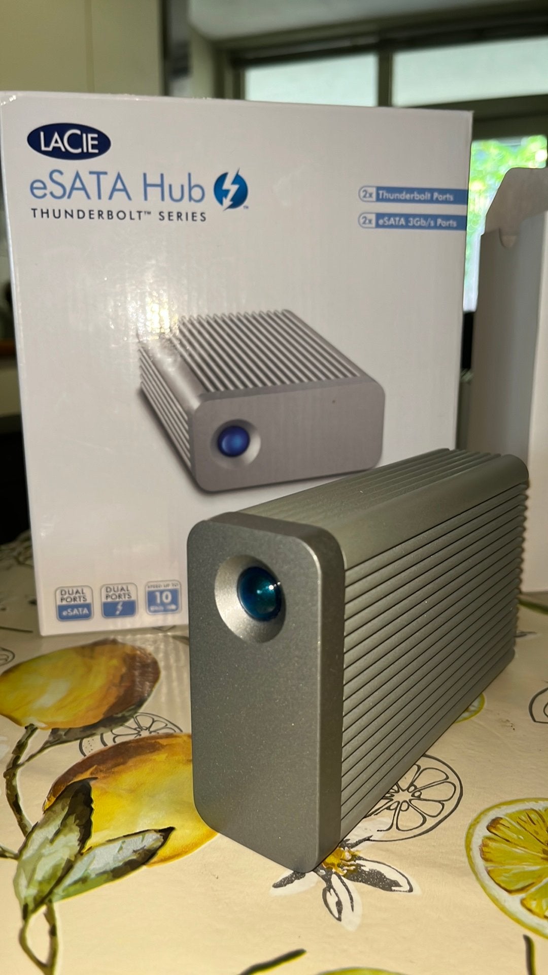 LaCie  eSATA Hub - Thunderbolt series 10Gbps inlc OVP, Ophalen of Verzenden, Nieuw, Extern, ESATA