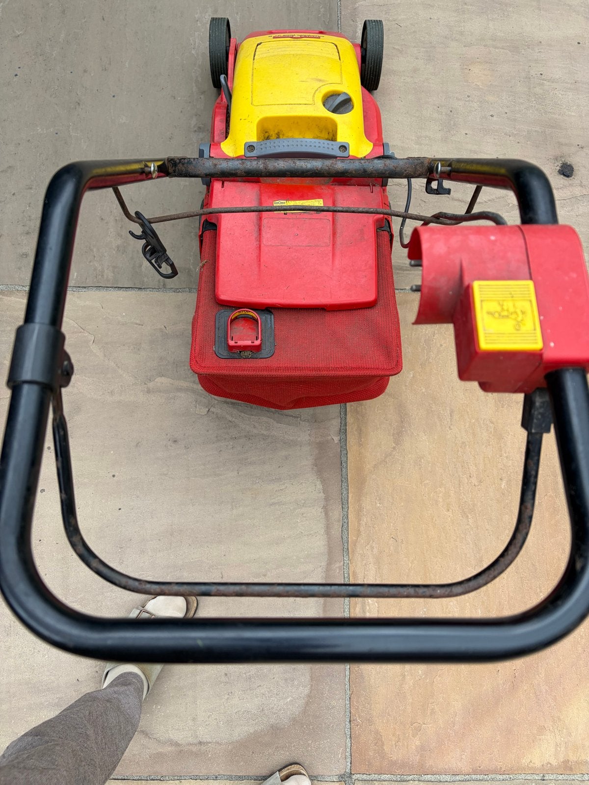 Wolf Garten Compact Plus 37 E Elektrische Grasmaaier, Ophalen, Cirkelmaaier, Gebruikt, Elektrische grasmaaier