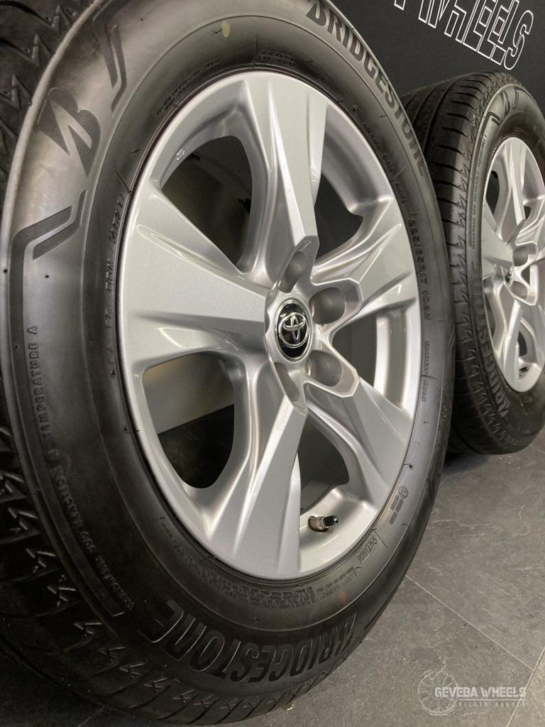 17” originele Toyota Rav4 velgen + banden 5x114.3 TPMS BKN, Auto-onderdelen, Banden en Velgen, Gebruikt, -, -, Banden en Velgen