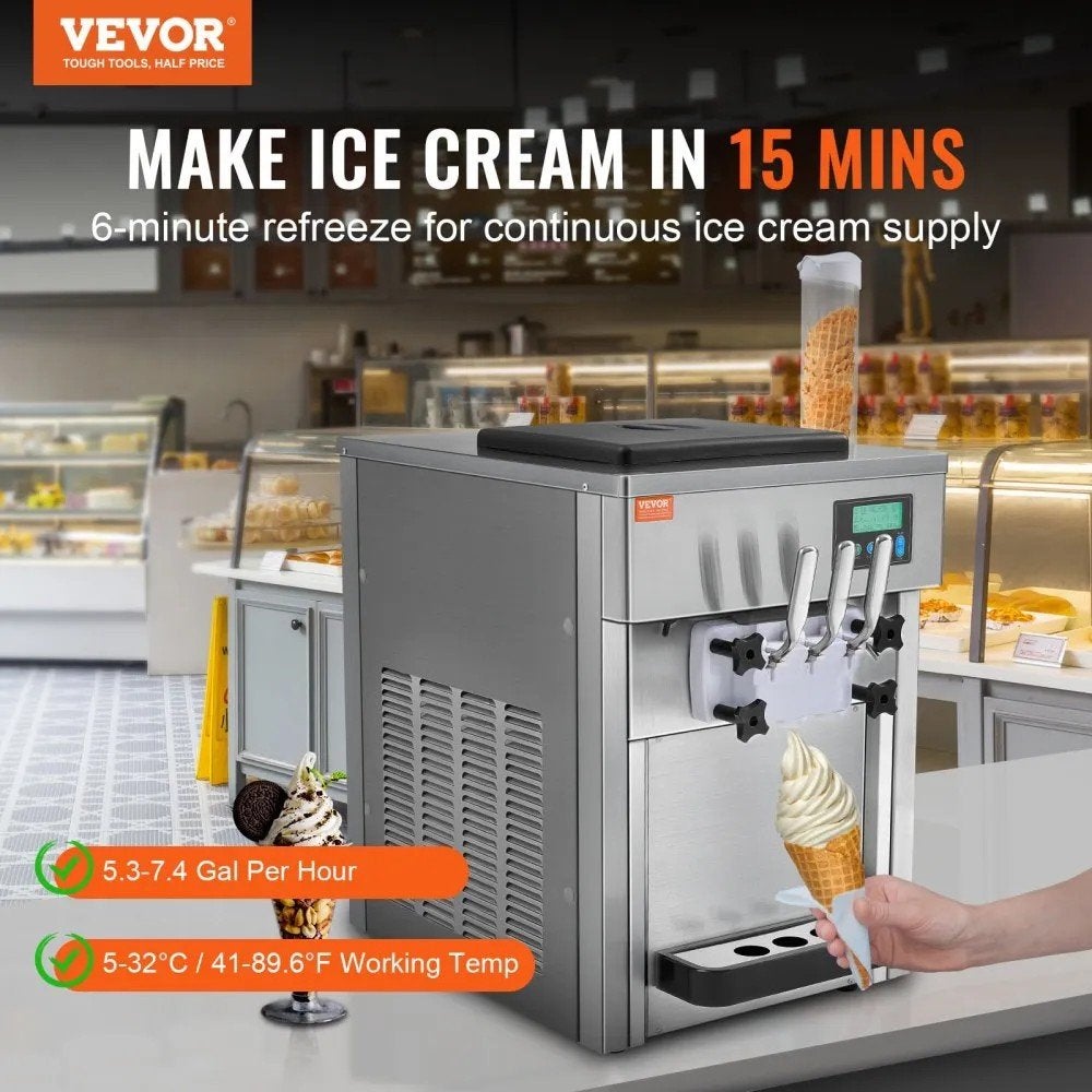 softijsmachine met 3 smaken, Witgoed en Apparatuur, Ophalen, Nieuw