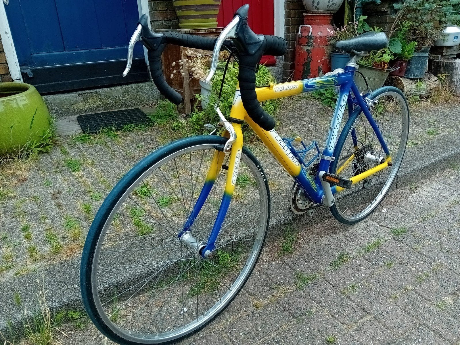 Racefiets voor kind (jongen/meisje) - Maat 38, Fietsen en Brommers, Fietsen | Racefietsen, Overige merken, Minder dan 10 versnellingen