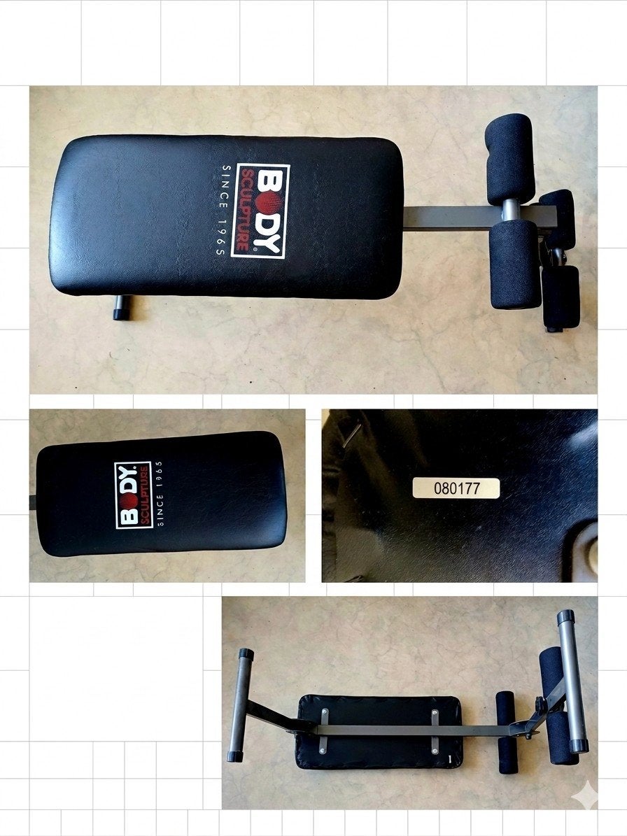 Body Sculpture sit-up bench – goede staat, Ophalen, Zo goed als nieuw, Fitnessbank