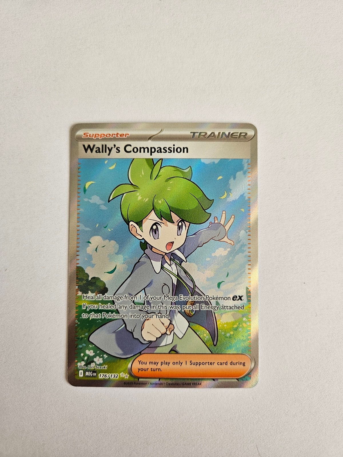 Wally's Compassion 176/132 pokemon, Ophalen of Verzenden, Zo goed als nieuw