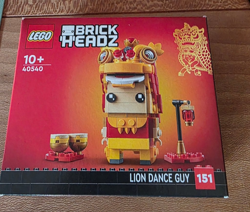 LEGO BrickHeadz 40540 Leeuwendans Guy - Nieuw-Sealed, Ophalen, Overige thema's, Lego, Nieuw