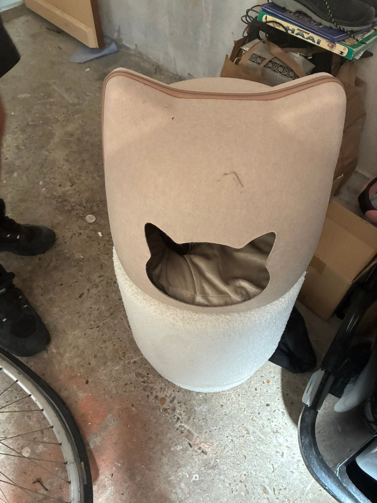 Katten huisje, Dieren en Toebehoren, Ophalen, Gebruikt