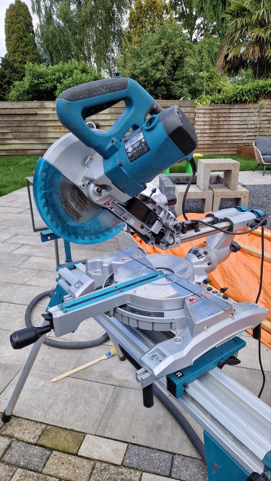 Makita LS1018L Afkortzaag, Ophalen, Gebruikt, 70 mm of meer, Makita