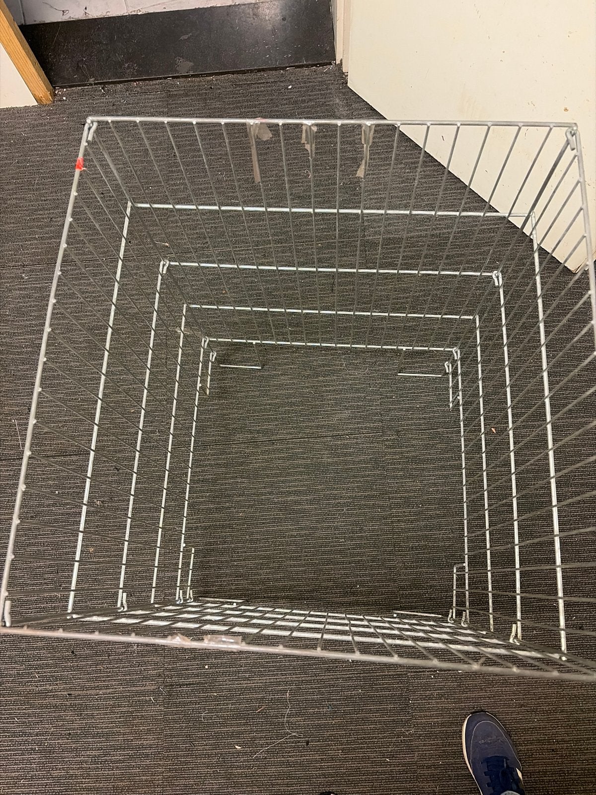 Metalen draadmand - 54x54,5x80 cm, Ophalen of Verzenden