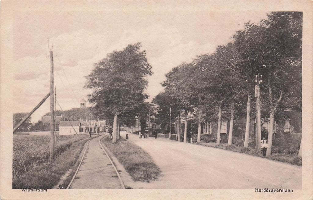 702-360-023 Witmarsum Harddraverslaan, Verzenden, Voor 1920, Friesland