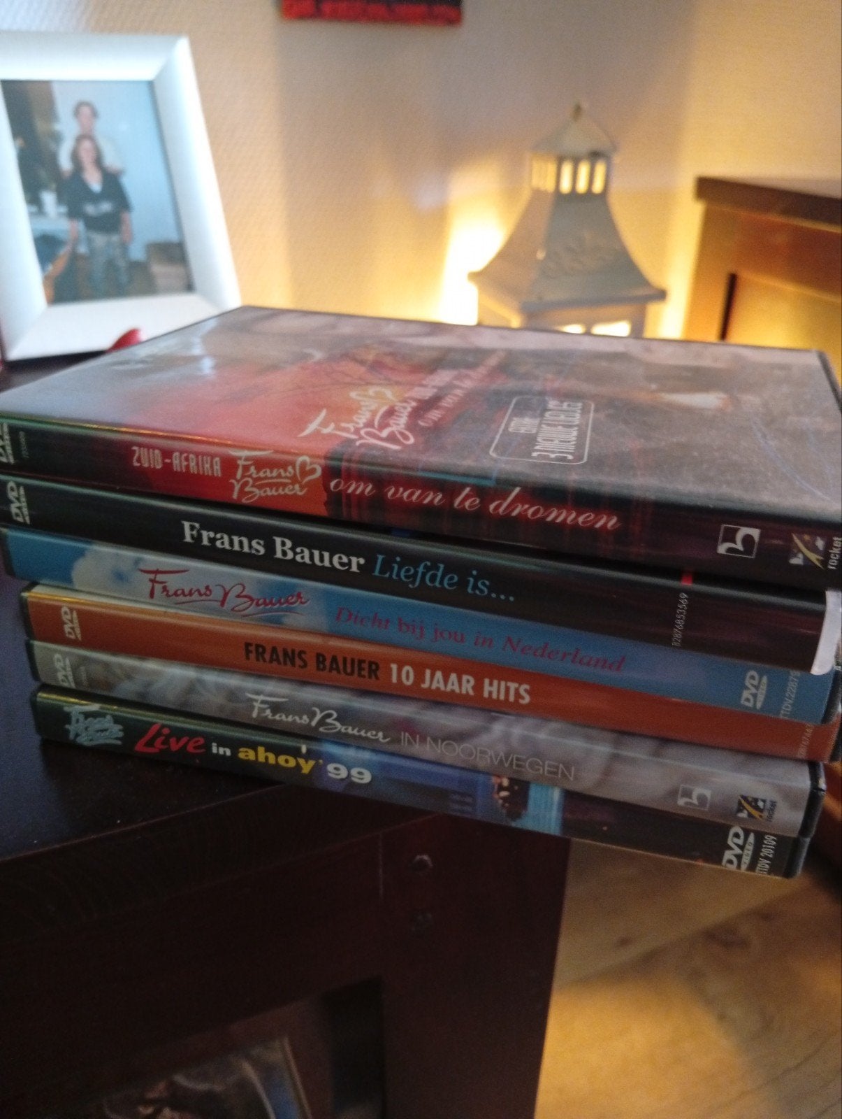 6x Frans Bauer dvds, Alle leeftijden, Ophalen of Verzenden, Zo goed als nieuw, Muziek en Concerten