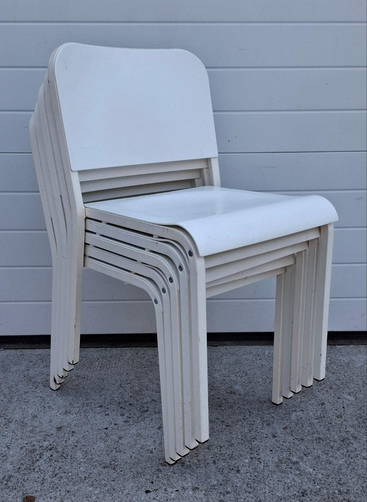 Nog 11 x stoelen wit ikea kantine stoelen vergaderstoelen, Ophalen of Verzenden, Zo goed als nieuw, Wit, Vijf, Zes of meer stoelen