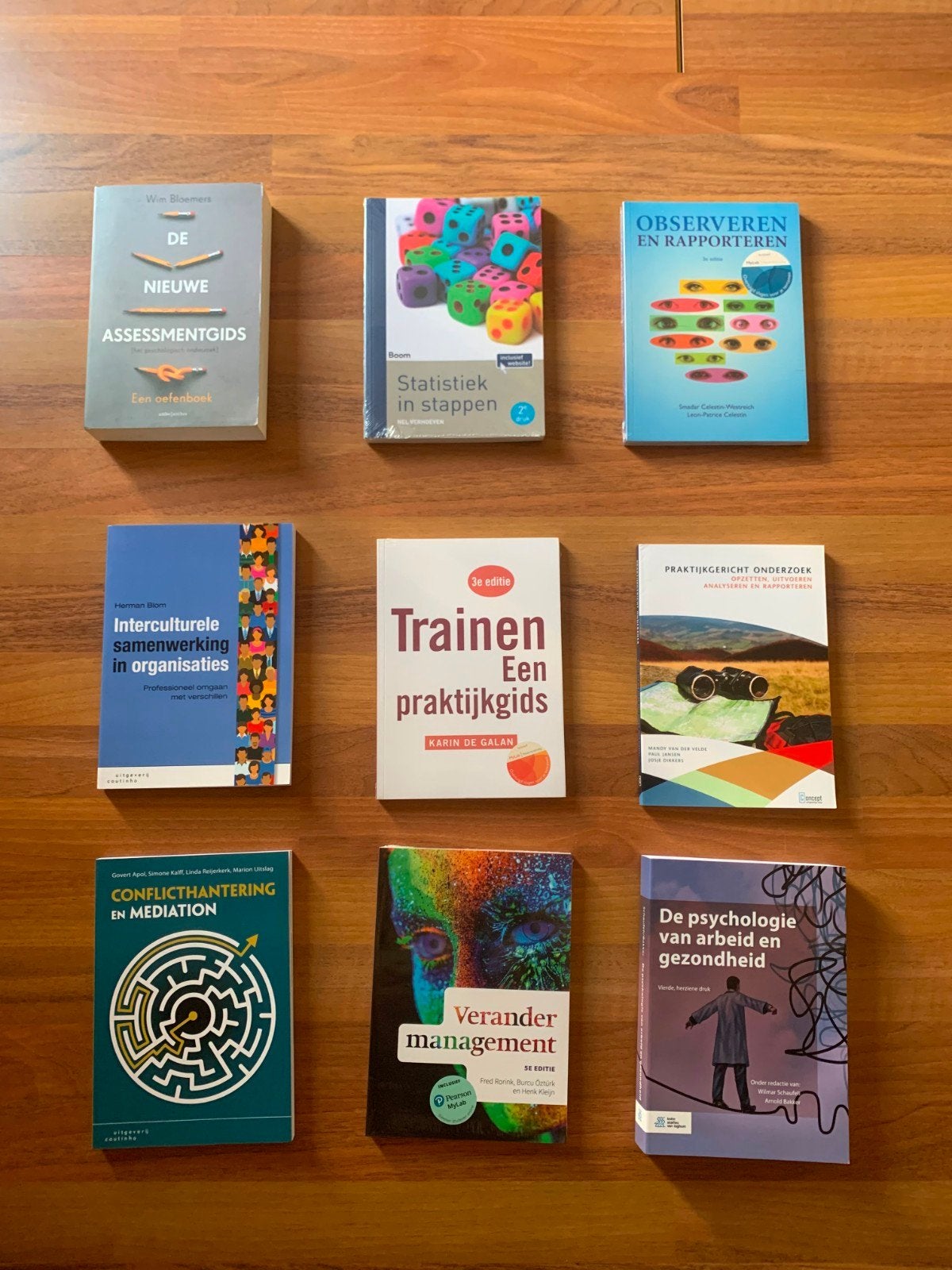 Psychologie, Onderzoek & Management — 22 HBO boeken (NIEUW), Ophalen of Verzenden, Gamma, Nieuw, HBO