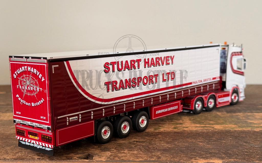 WSI - Scania Next Gen Stuart Harvey, Ophalen of Verzenden, Zo goed als nieuw, Bus of Vrachtwagen, Overige merken