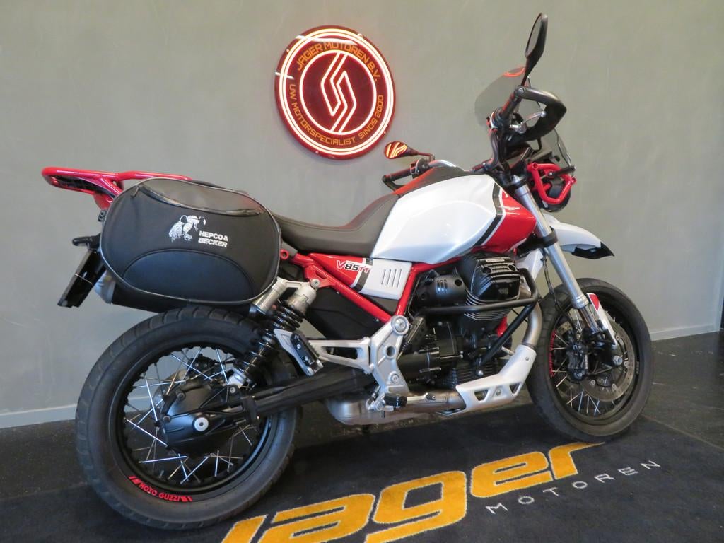 Moto Guzzi V85 TT V 85 TASSEN (bj 2019), Bedrijf, Toermotor