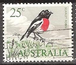 Australie 52, vogel, Postzegels en Munten, Verzenden, Gestempeld