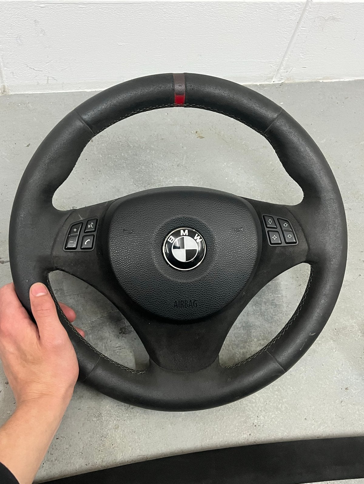 Alcantara Stuurwiel voor BMW - Sportief Design, Ophalen of Verzenden, Gebruikt, BMW