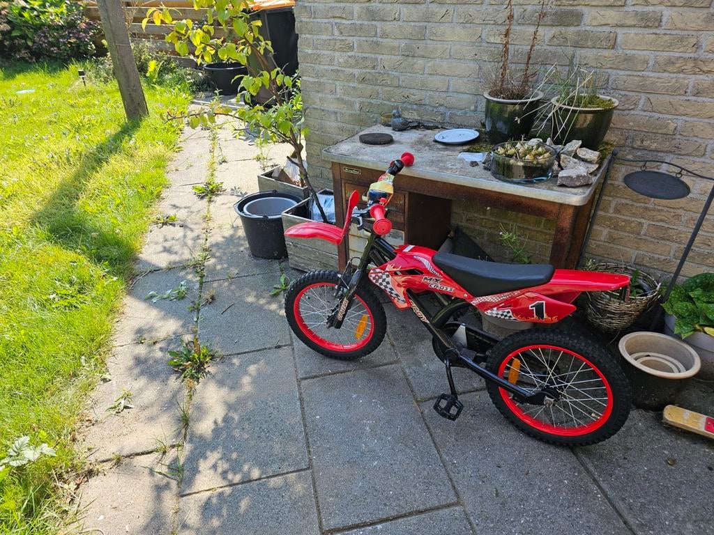 Kinderfiets 16 inch, Fietsen en Brommers, Fietsen | Driewielers, Ophalen, Gebruikt