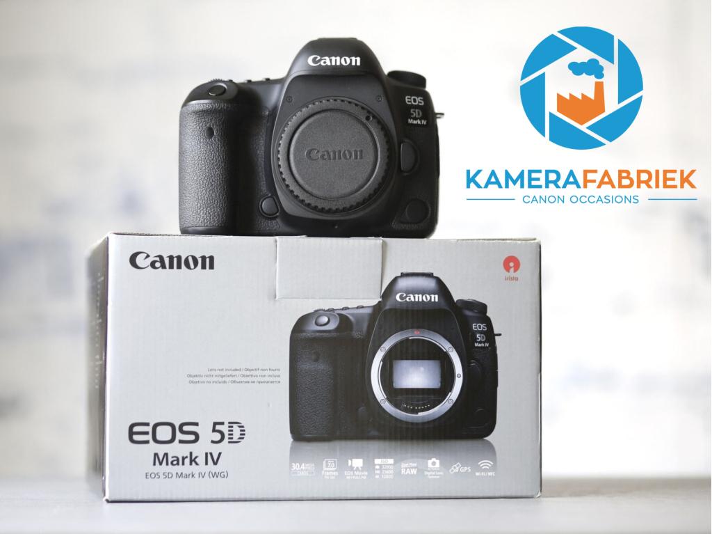 Canon EOS 5D Mark IV + BG-E20 - 26.901 clicks! - Nieuwstaat!, Canon, Spiegelreflex, -, Canon