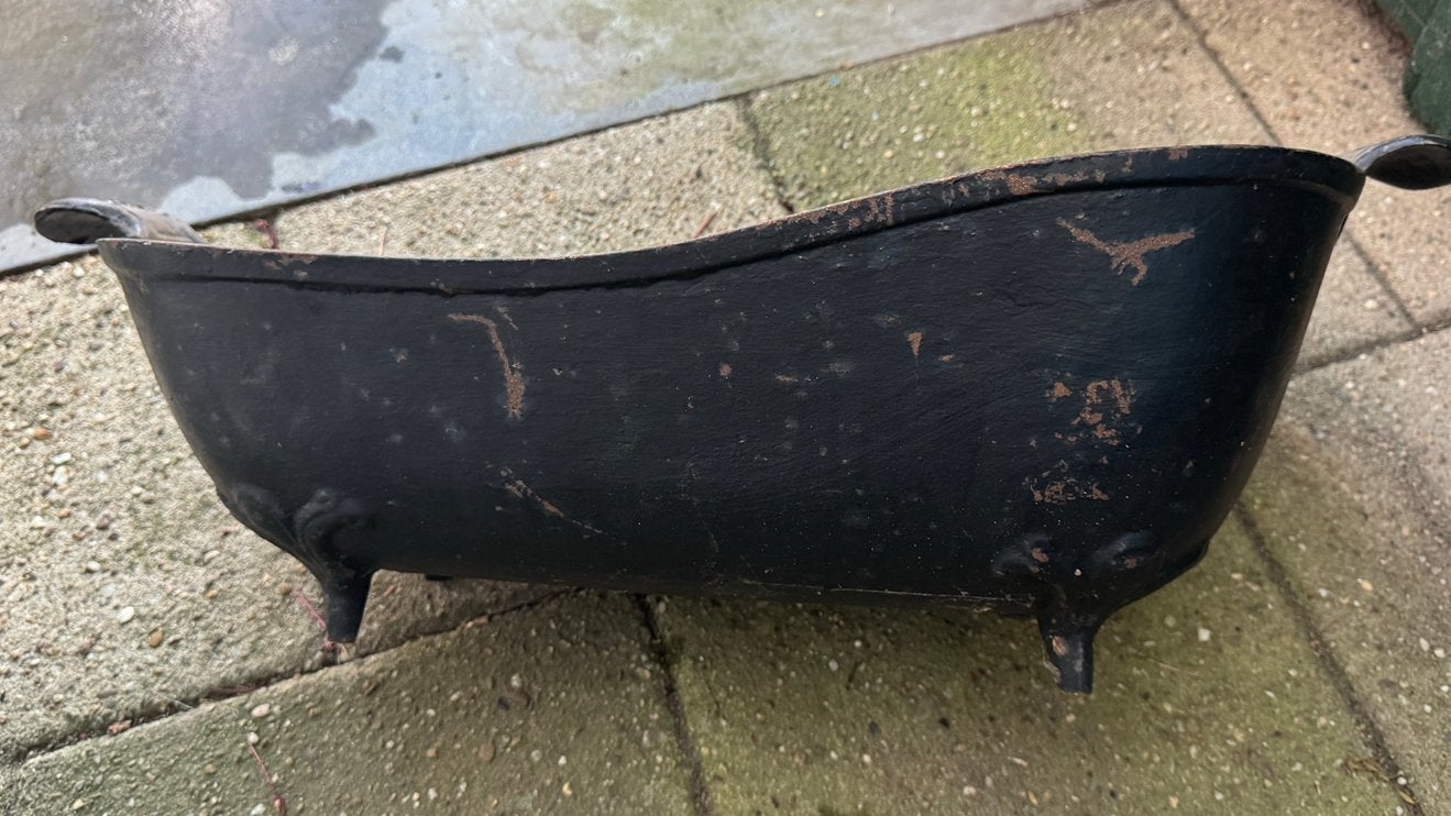 Kolenbak- ijzer - antiek / brocante, Ophalen, Gebruikt, Overige soorten