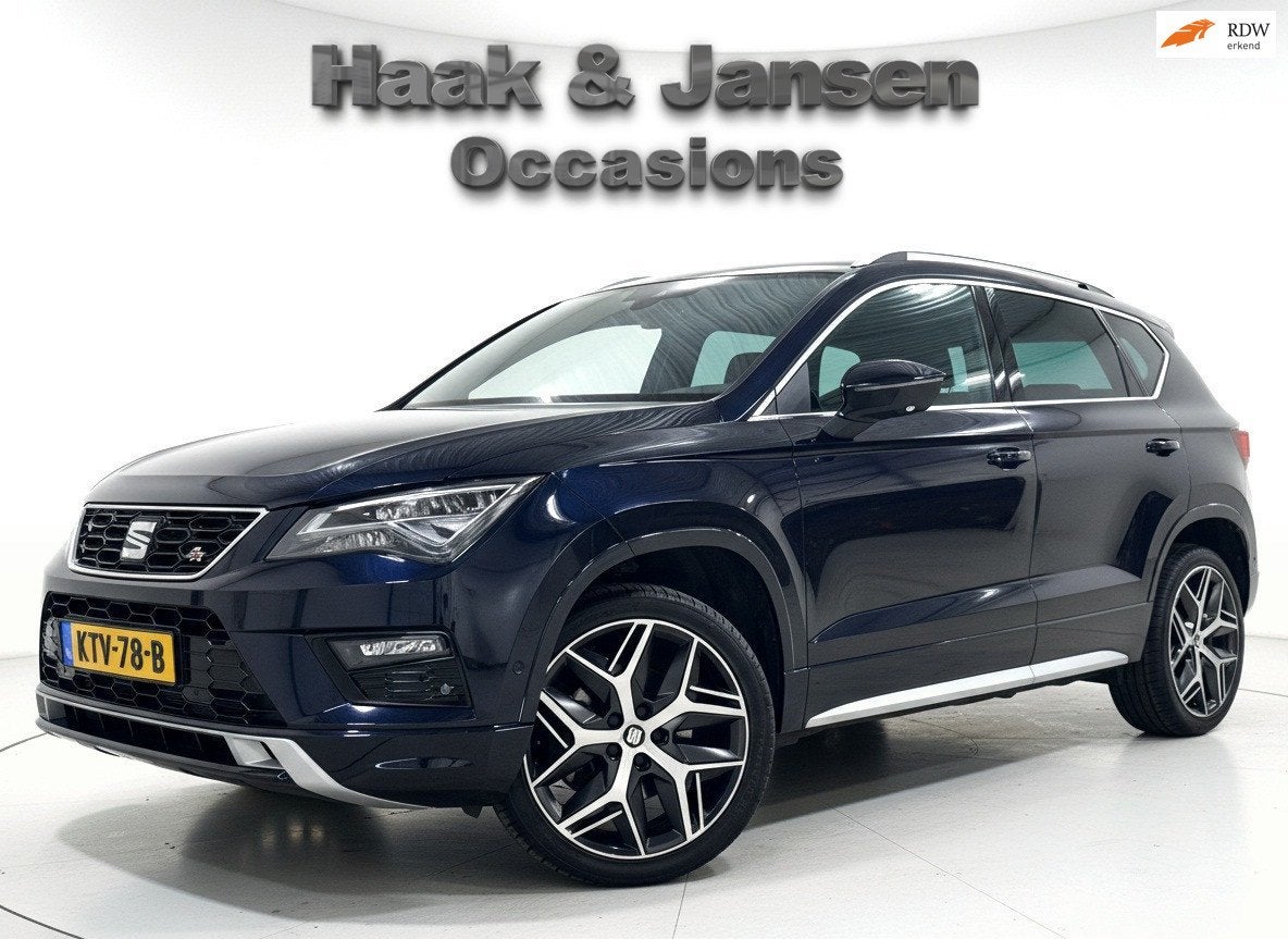 Seat ATECA 1.5 TSI FR Business Intense Black Achteruitrij ca, Voorwielaandrijving, Dealer onderhouden, Stof, 4 cilinders