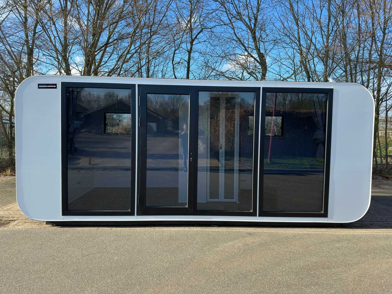 Stahlworks - Eco 6000 A Wit - Tiny house / Atelier / Kantoor