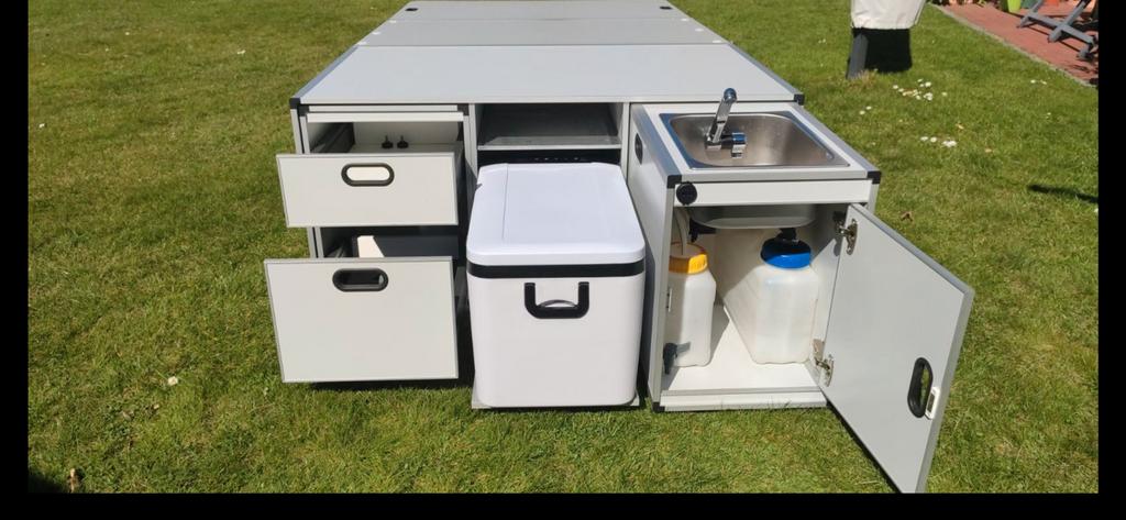 Pössl campbox / camper keuken en bed, Ophalen of Verzenden, Zo goed als nieuw