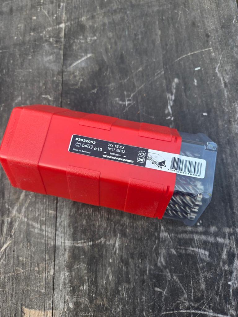 Hilti TE-CX Boor 10 mm - 32 stuks Nieuw in verpakking, Ophalen of Verzenden, Nieuw, Overige typen