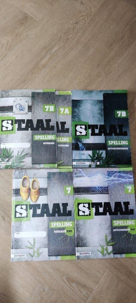 Werkboek spelling STAAL groep 7, Ophalen, Zo goed als nieuw, Overige niveaus, Nederlands