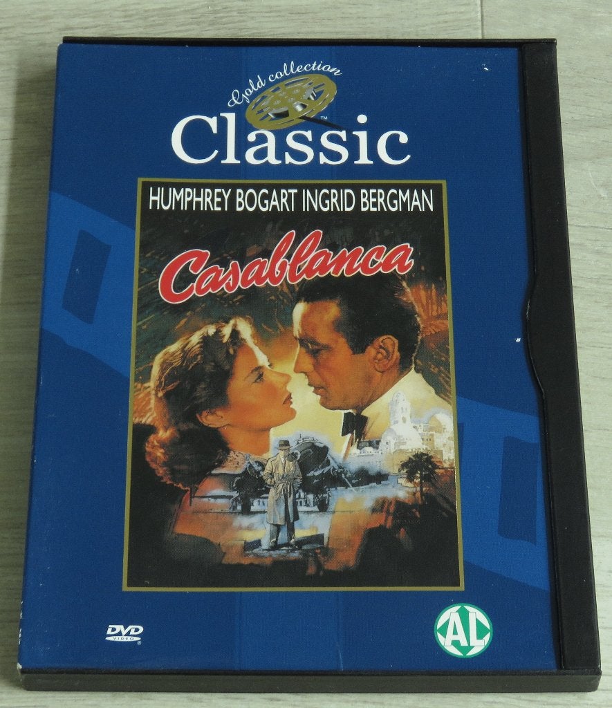 DVD Casablanca (1942) Humphrey Bogart, Ingrid Bergman, Ophalen, Gebruikt, Alle leeftijden, Nederlands