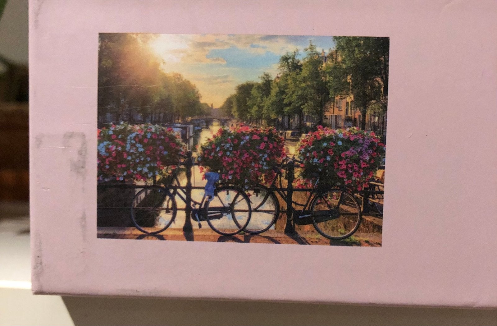 Hema Legpuzzel 1000 stukjes - Z.G.A.N. Amsterdam gracht, Ophalen of Verzenden, 500 t/m 1500 stukjes, Zo goed als nieuw, Legpuzzel