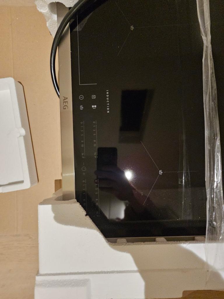 AEG senseboil 7000 Inductie Kookplaat - Nieuw in doos, Ophalen, Nieuw, 4 kookzones, Inbouw