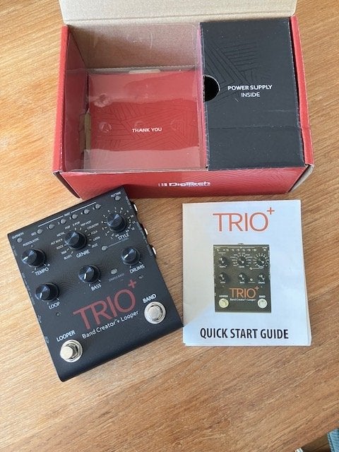 DigiTech TRIO plus Band in a box looper, Ophalen of Verzenden, Zo goed als nieuw, Overige typen