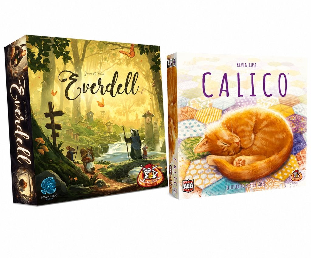 Calico NL + Everdell Basisspel | ophalen mogelijk, White Goblin Games, Nieuw, Ophalen of Verzenden, Een of twee spelers