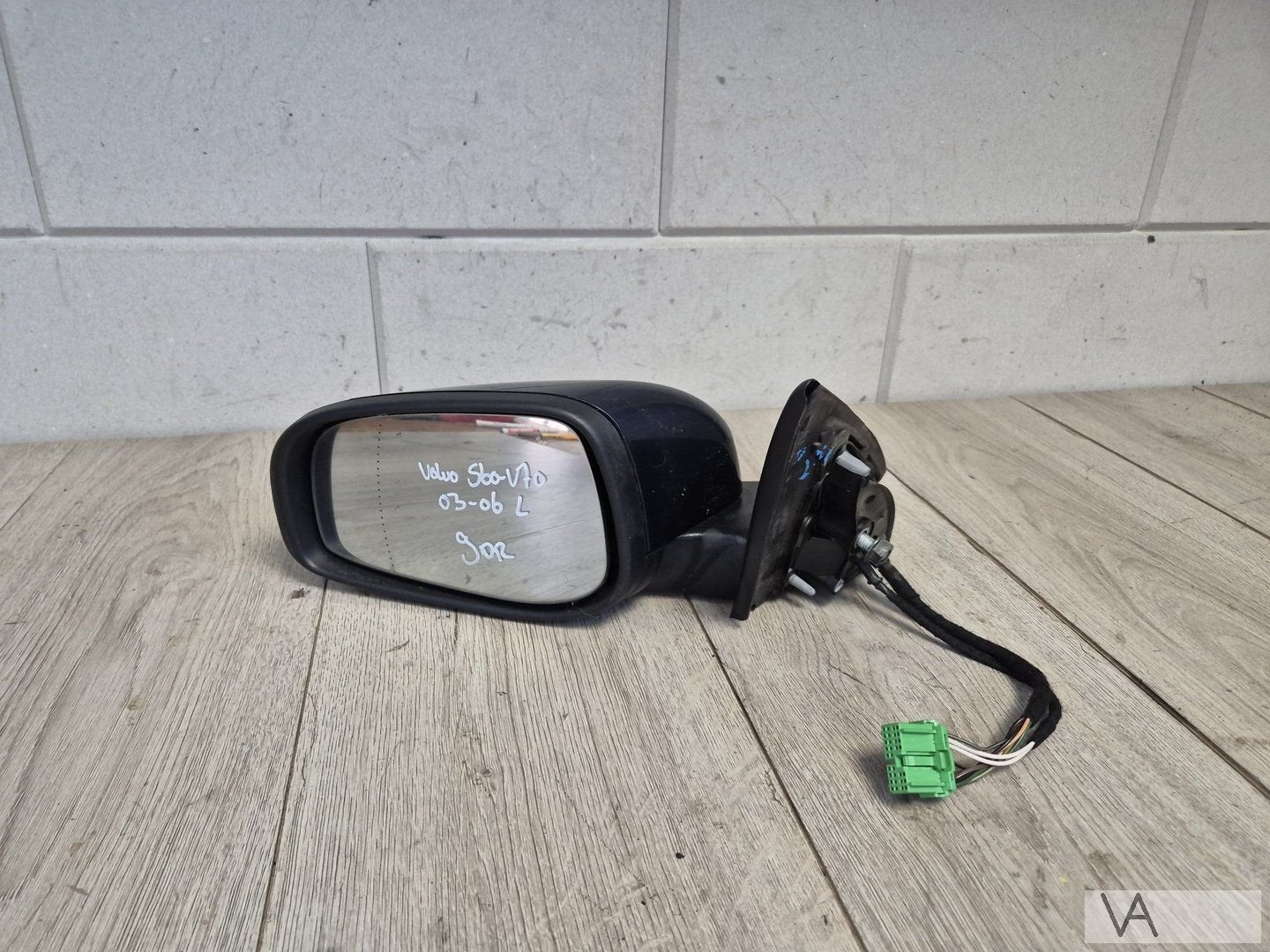 Volvo S60 en V70 2003 - 2006 spiegel links 9 draden €75, Gebruikt, -, -, Ophalen of Verzenden