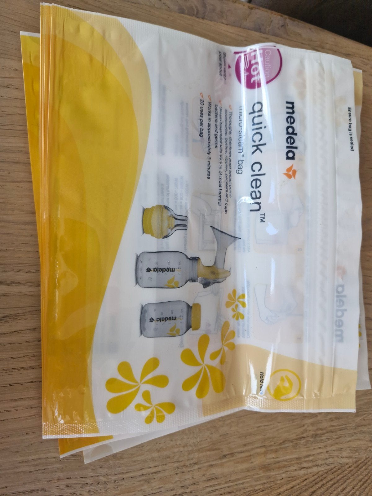 Medela Quick Clean Micro-Steam Sterilisatorzakken, Ophalen, Nieuw, Sterilisator, Medela