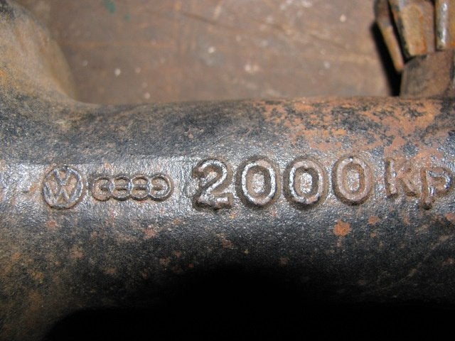 Old Bilstein 2000 kg VW Volkswagen Audi Auto Union car jack, Auto diversen, Ophalen of Verzenden, Gebruikt