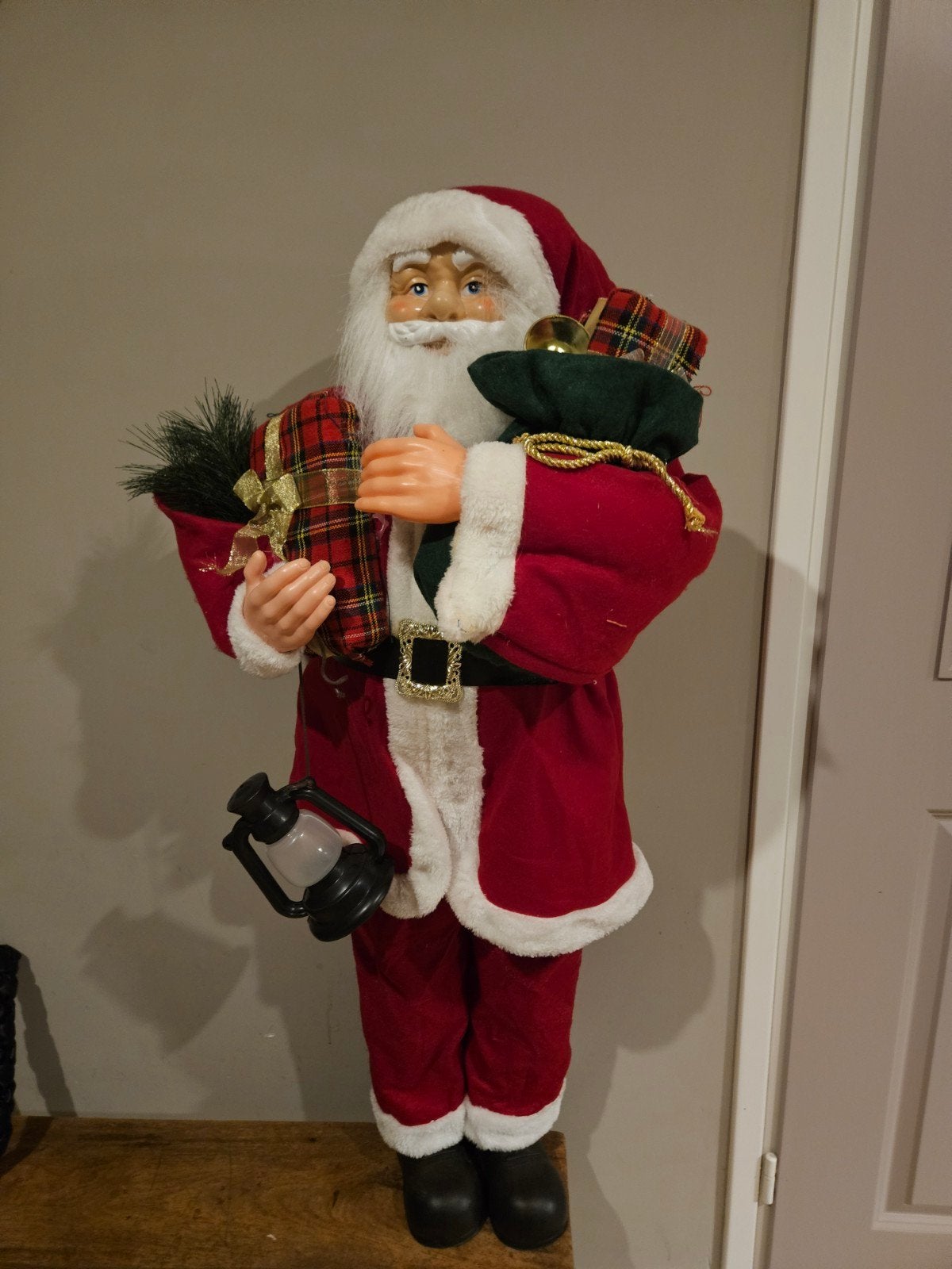 Mooie grote kerstman, Ophalen, Gebruikt